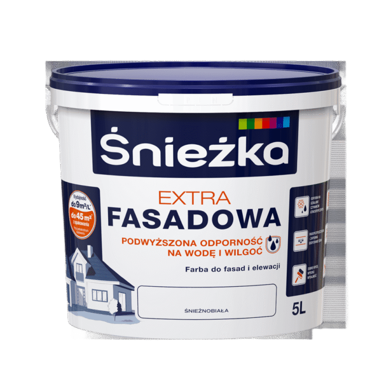 Produkt ten to wysokiej jakości farba akrylowa przeznaczona do malowania fasad i elewacji. Charakteryzuje się odpornością na ścieranie, trwałym kolorem oraz odpornością na warunki atmosferyczne. kupmax