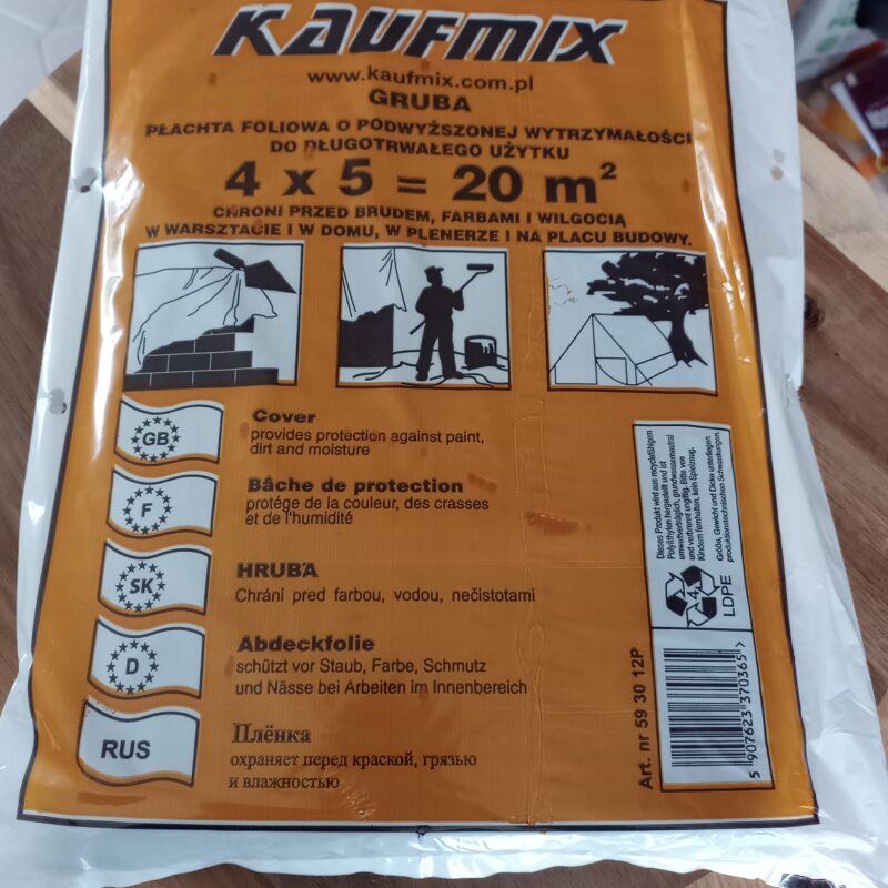 plachta foliowa tynkarska kupmax